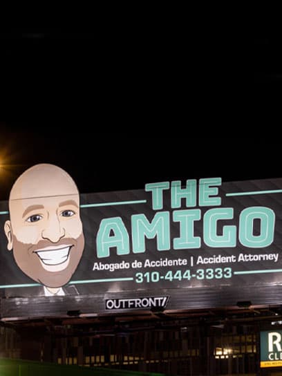 out of home billboard advertising the amigo