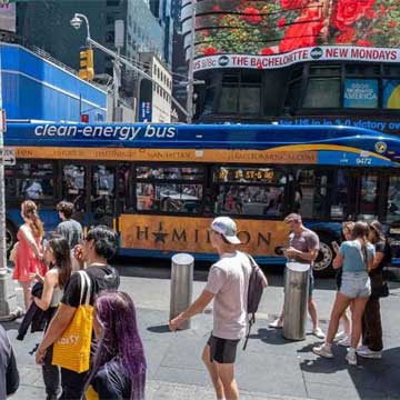 out of home bus transit advertising hamilton new york city