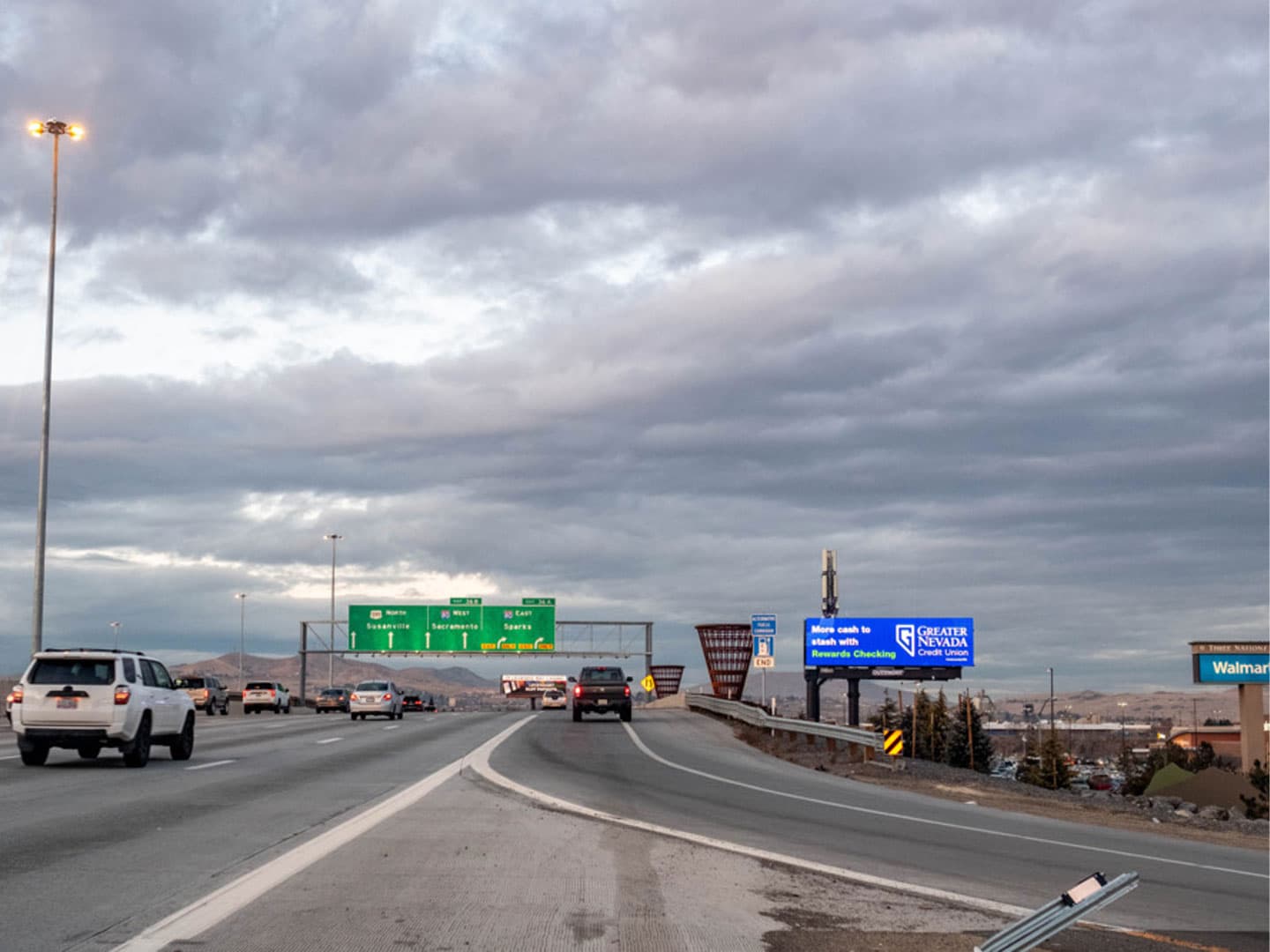 greater navada credit union reno digital bulletin out of home advertising