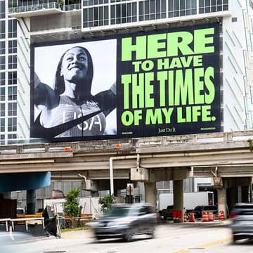 out of home wallsacpe advertising nike olympics