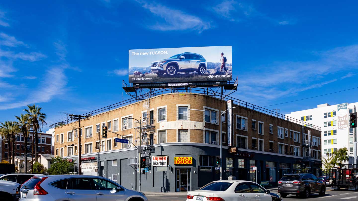 out of home billboard bulletin advertising