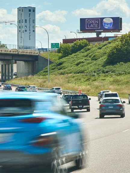 olay billboard out of home advertising in minneapolis