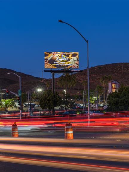 express pawn shop financial san diego out of home advertising poster
