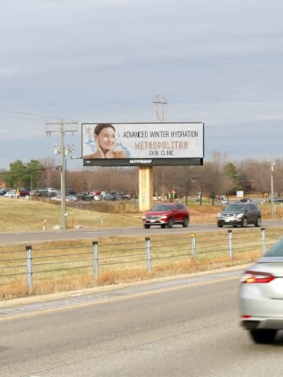 metropolitan skin clinic digital out of home advertising and mobile out of home advertising in minneapolis- st. paul market
