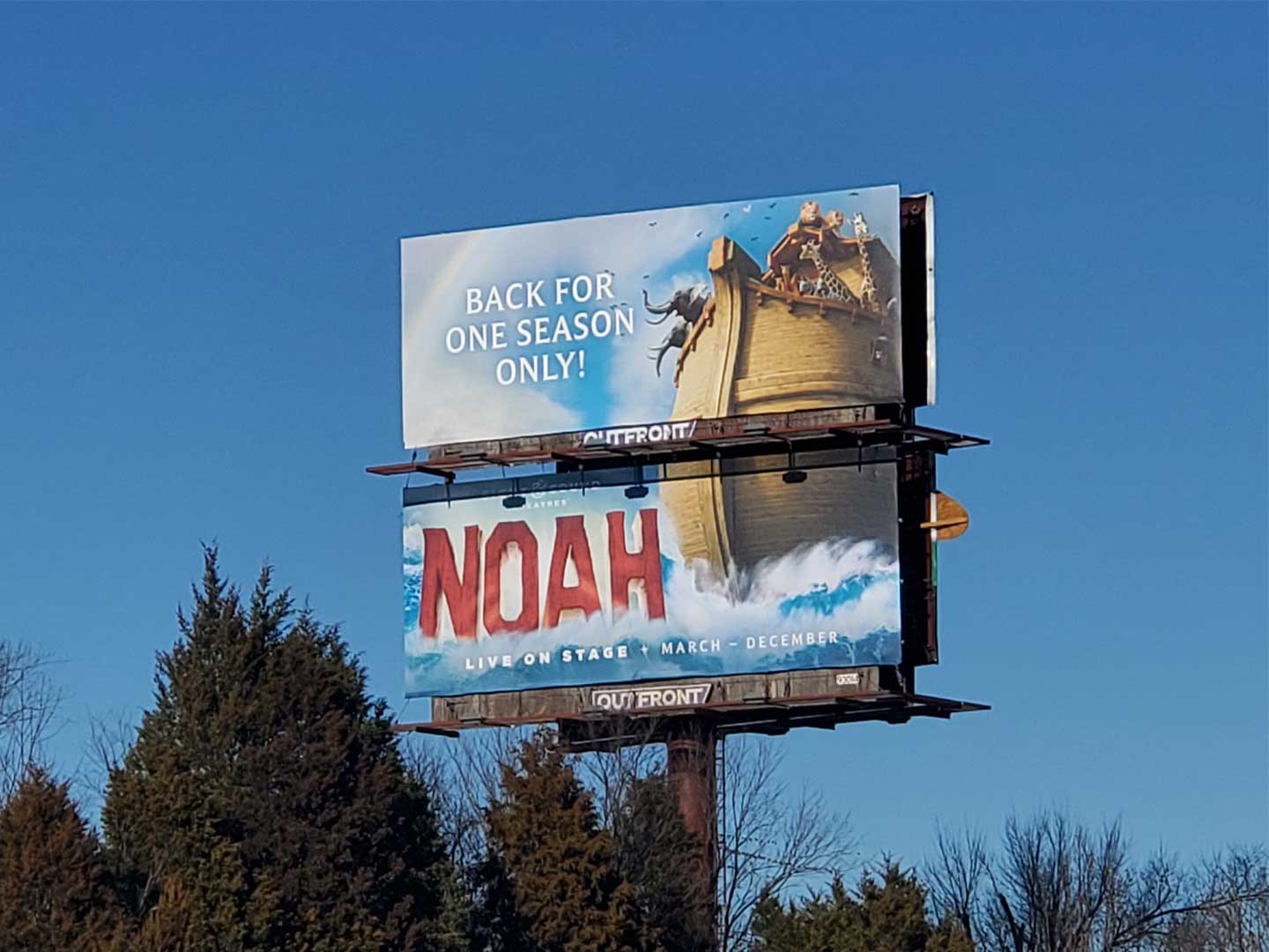 out of home advertising branson