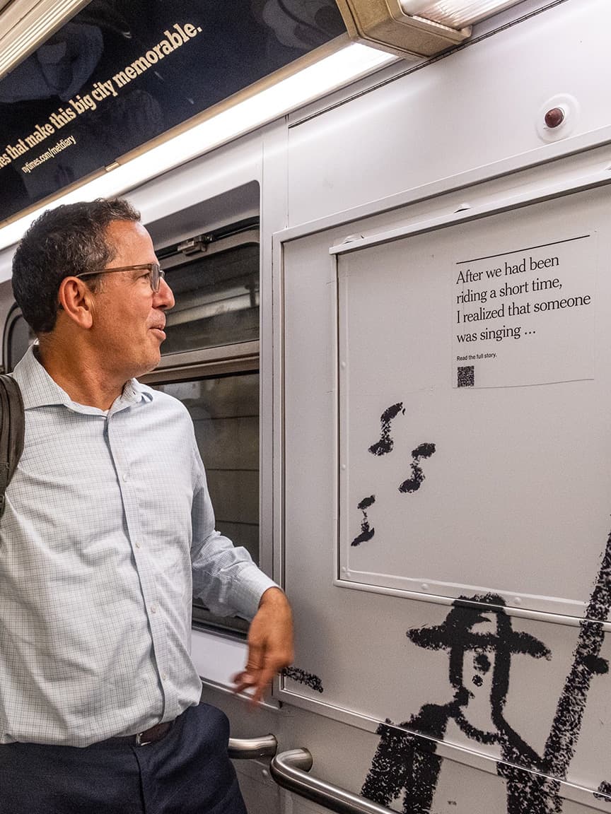 mta subway out of home advertising in new york city