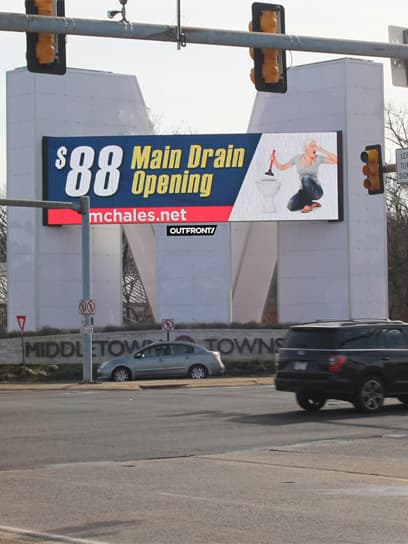 out of home advertising mchales digital billboard