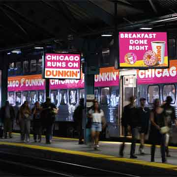 out of home transit chicago metra advertising