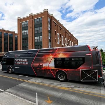 out of home bus advertising washington dc performance is everything