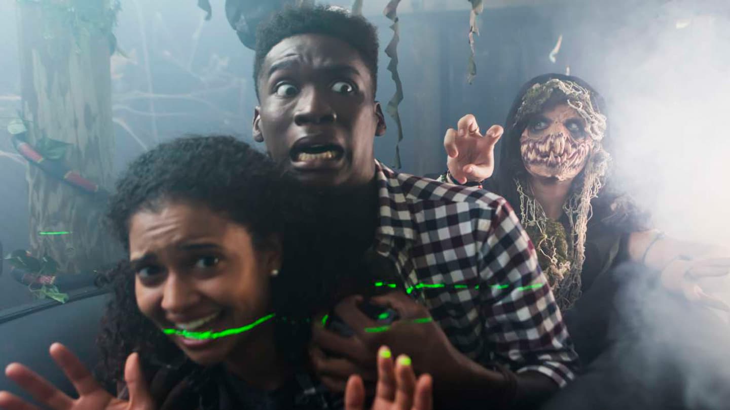 dark corner haunted house reno mobile out of home advertising