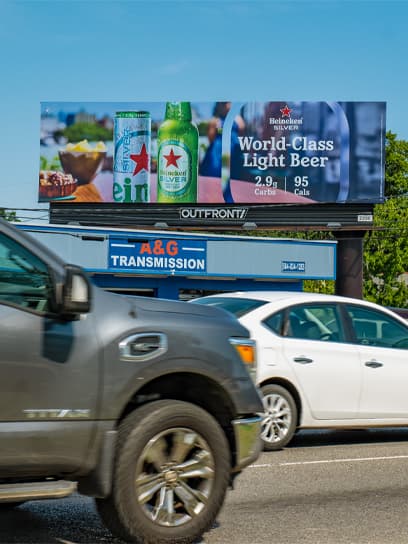 heineken bulletin billboard out of home advertising in miami new york and tampa